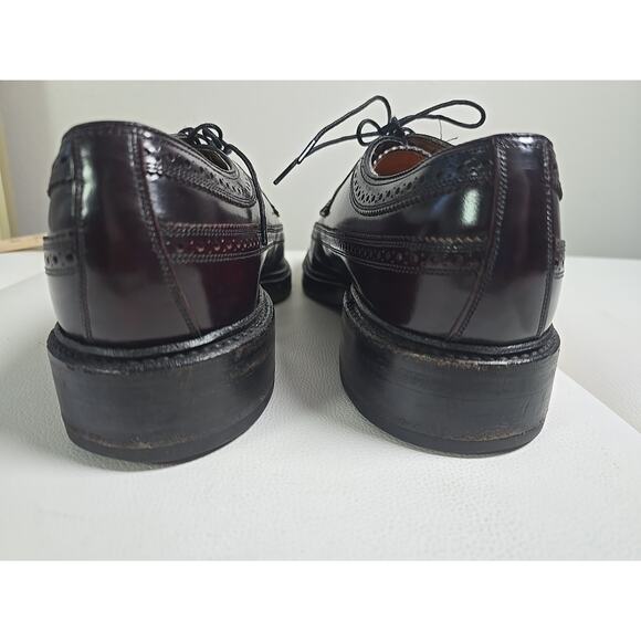 Vintage Florsheim Royal Imperial 97628 Kenmoor Wingtip Longwing Shoes 8.5 D